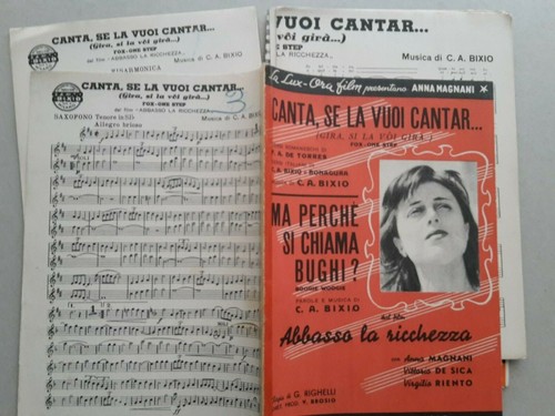 Spartiti pianoforte 1947 - spartiti,