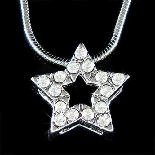Collana catena con ciondolo - a,