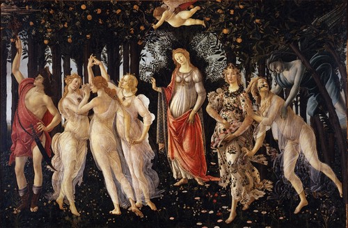 Botticelli primavera poster - botticelli,