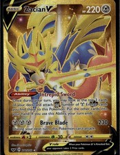 Zacian V Secret Raro SWSH01