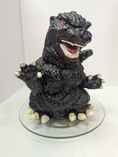Salvadanaio vintage Uni Five GODZILLA Still 10,5'' vinile Sofubi nero LEGGI