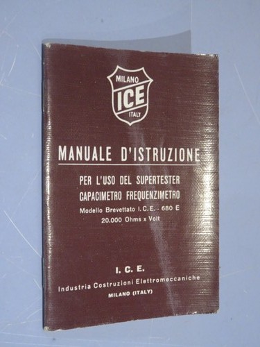 Manuale istruzione per uso - per, l'uso