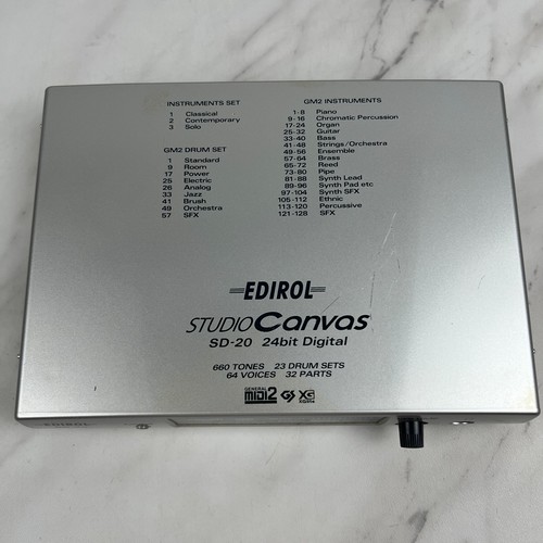 Roland edirol studio - roland, canvas