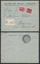 STORIA POSTALE AMG VG 1945