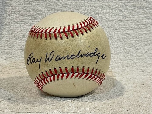 Vintage ray dandridge - ray, auto'd