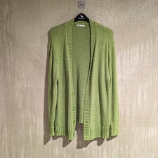 Cardigan uomo ZARA verde mela