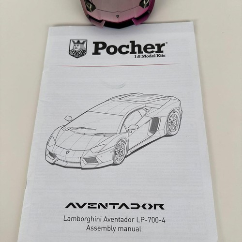 Pocher aventador 700 1 8 - lp-700-4, 1/8