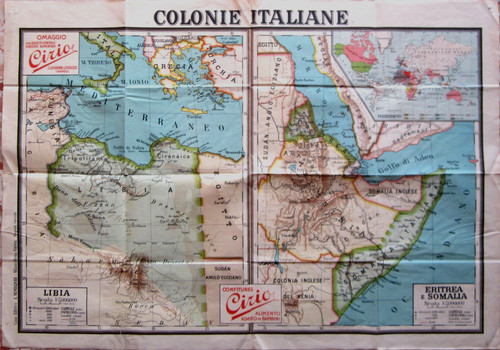 Africa orientale mappa colonie - africa,