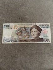 Banconota 500 pesos oro