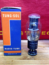 Tubo Aspirazione Tung-Sol 6B4G Piastra Nera [] Getter Testato 100%