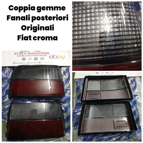 Coppia gemme fanali fume - coppia,