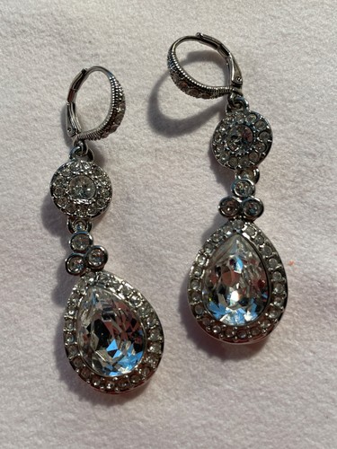 Orecchini givenchy cristallo - orecchini,