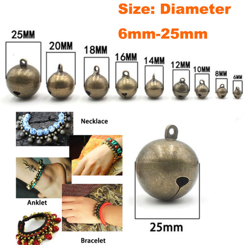 Campane jingle metallo ottone