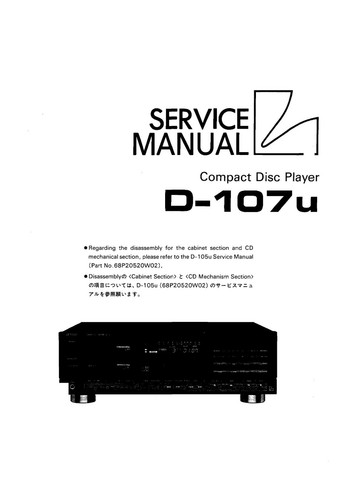 Manuale servizio - di,