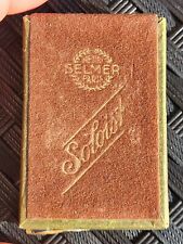 RARE VINTAGE SELMER PARIS SOLOIST REED CLARINET CASE /PORTA ANCE CLARINETTO
