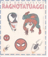 I RAGNOTATUAGGI allegati a L'Uomo Ragno n° 150 (SOLO TATUAGGI)