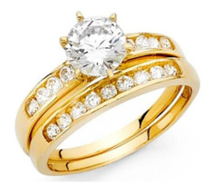 Set anelli di fidanzamento