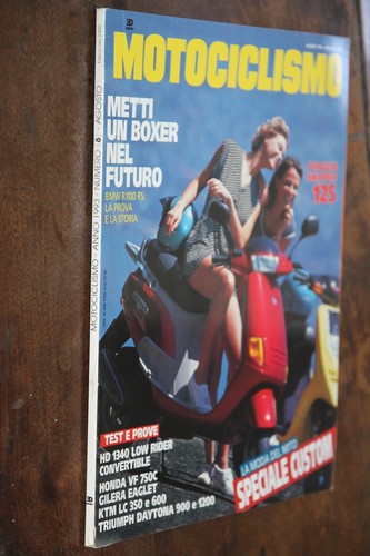 Motociclismo agosto 1993 - motociclismo,