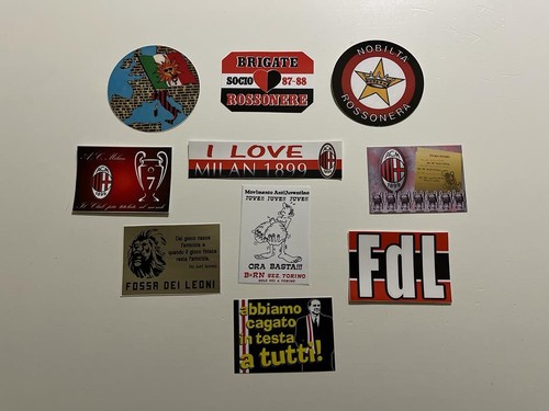 Milan adesivi stickers - milan,