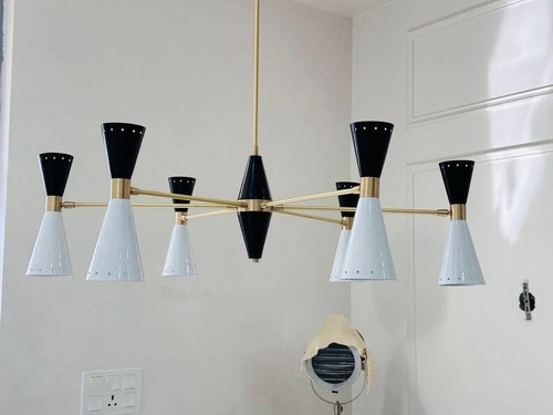 Lampadario vintage stilnovo - lampadario,