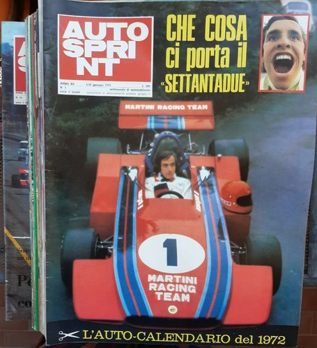 Autosprint anno 1972 lotto - autosprint,