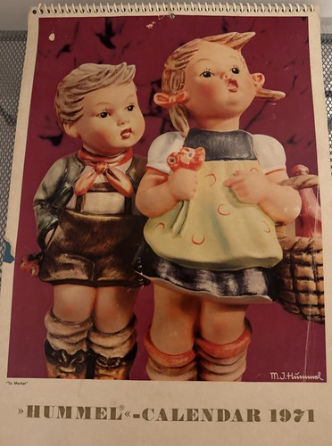 Calendario figurine hummel - calendario,