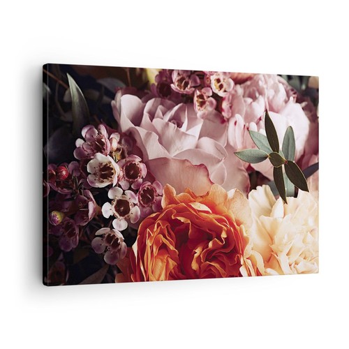 Quadro tela 70x50cm - tela, fiori