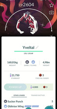 Shiny yveltal sfondi speciali - sfondi,