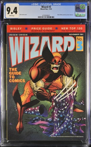 Wizard magazine wolverine - wizard, #3