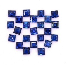 Pezzi zaffiro blu - 5,