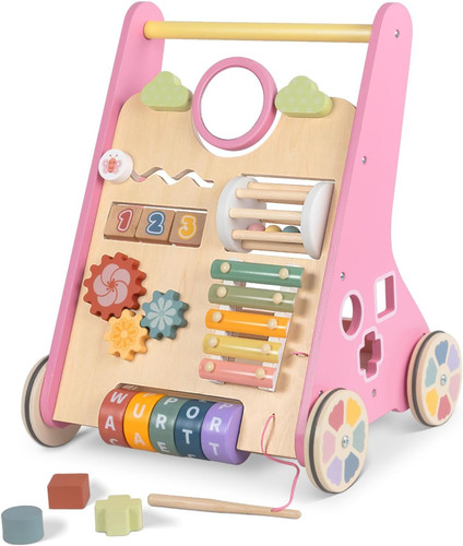 Girello legno per bambine - legno,