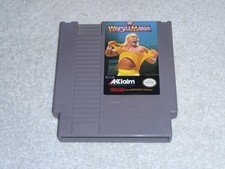 Videogioco Wrestle Mania WWF Nintendo Entertainment System NES 1985 HULK HOGAN!!