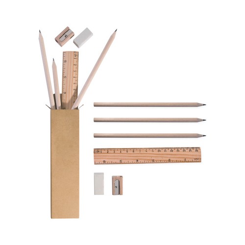 Set matite legno con - set,