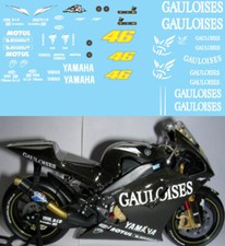 Decals per yamaha m1 - 1/12,