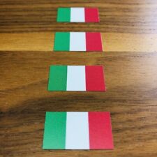4x Italia Bandiera ✔ 3cm ✔