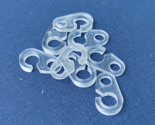 30pz ganci trasparenti - 30pz,