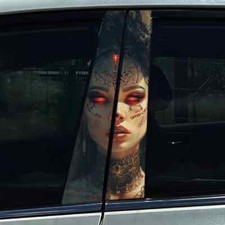 2 adesivi dio fantasma