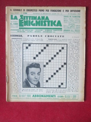 Settimana enigmistica 1760 - settimana,