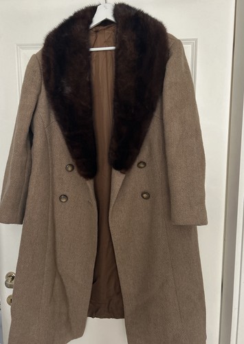 Cappotto vintage cammello - cappotto, in