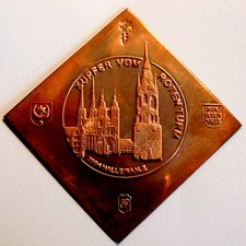 Campione 2004 sala/sala rame dal tetto della Torre Rossa + certificato