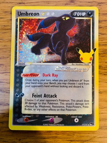 Umbreon gold star - gold,