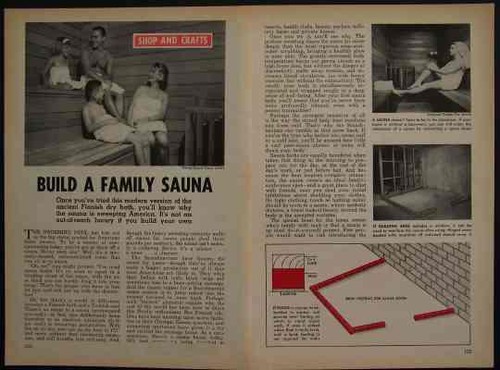 Sauna finnish indoor redwood - finnish,