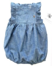 Pagliaccetto Chambray blu Polo