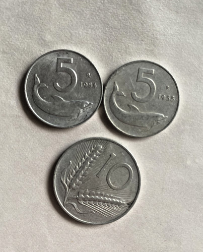 Lotto monete italia - -, 5