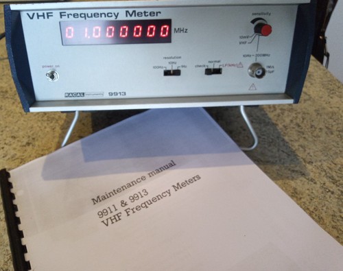 Racal 9913 vhf frequency meter - vhf,