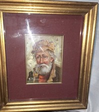 Olio Su Compensato Anni 60