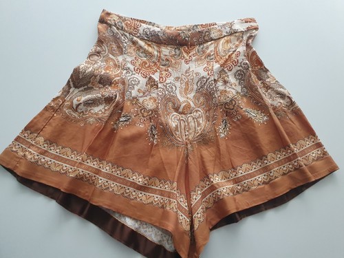 Pantaloncino raso paisley - raso,