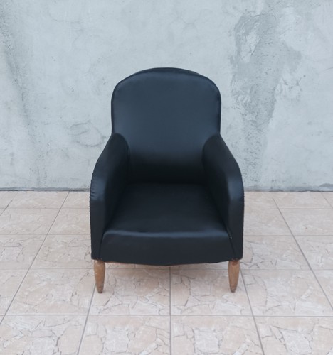 Poltrona pelle epoca art - poltrona,