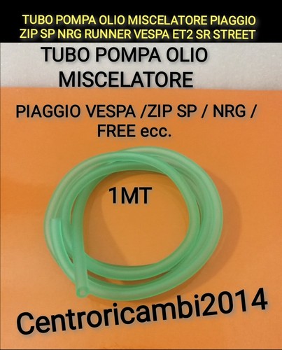 Tubo pompa olio miscelatore - pompa,