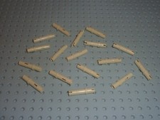 13 x LEGO technic tan pins ref